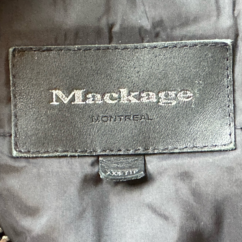 MACKAGE Villa Navy Winter Down Parka With Hood - XXS - Picture 13 of 13